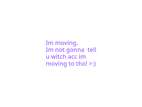 you know what... :(