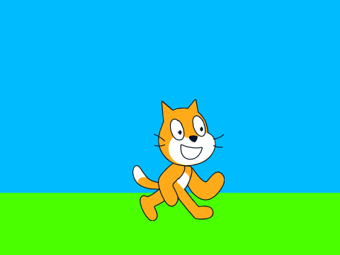 Dancing Scratch Cat