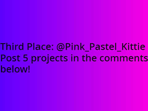 Intro Entry Contest Results