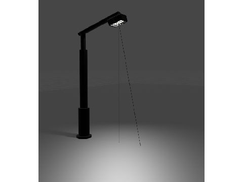 3D modeling street lamps in Blender 2.9 (For KOTLC animation)