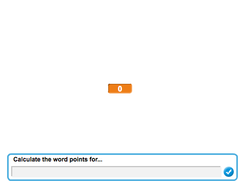 Word Point Calculator
