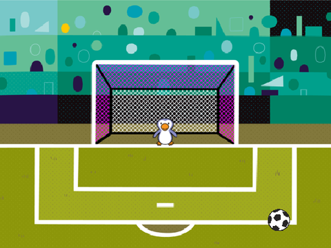 Beat the goalie 