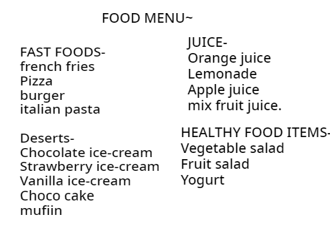 Menu for @gamestopstudios