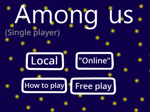 Among us single player
