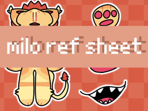♢ milo reference sheet ♢