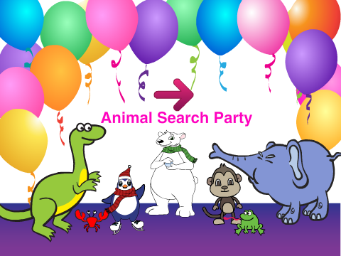 Hidden Object Game - Animal Search Party