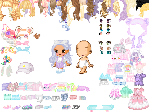 Kawaii Pastel Dress Up! remix