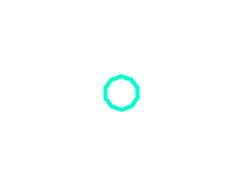 equilateral polygon block