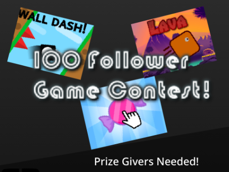 (CLOSED) 100 Follower Game Contest! Win 100 follows