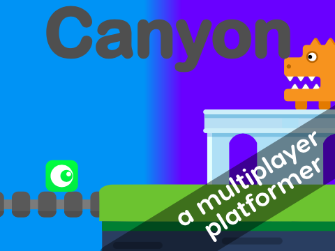 ✦ Canyon ✦ A cloud multiplayer scrolling platform by Huckaroo