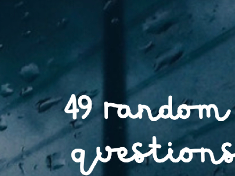 ❛ 49 random questions ❏