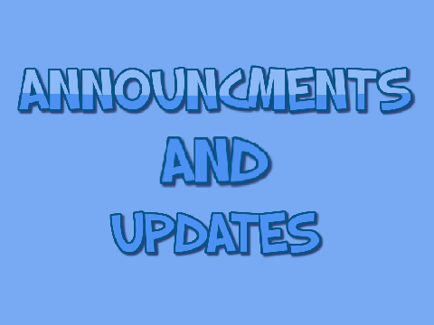 Announcements and Updates