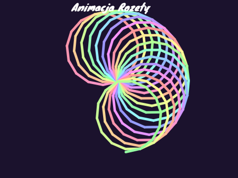 Animacja rozety  