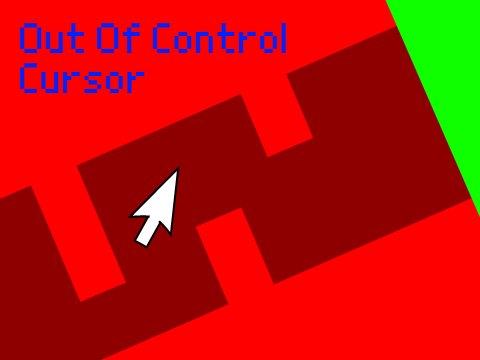 Out of Control Cursor