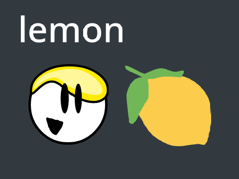 i eat a lemon