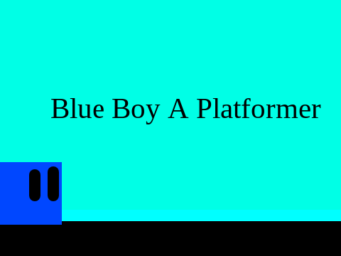 Blue Boy A Platformer #Platformer #Games