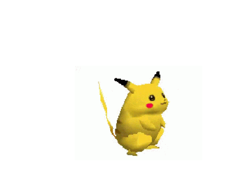 Pikachu Spinning 