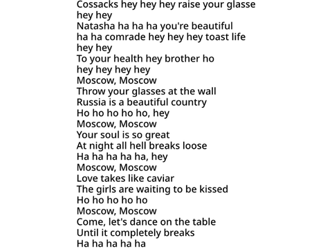 Moscow remix remix