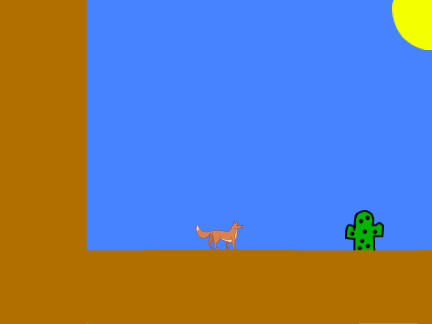 Desert  ( a scrolling platformer)