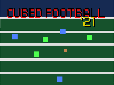 Cubed Football '21 ALPHA