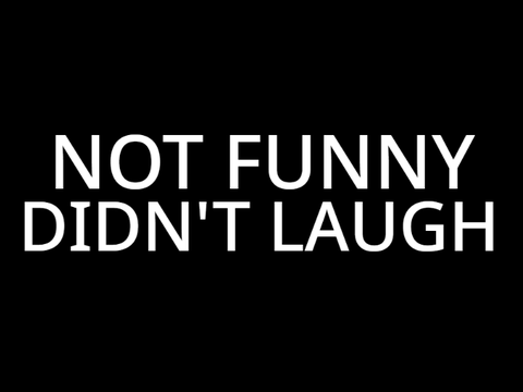 not funny, didn't laugh (Ear Booker Productions edition, EPILEPSY)
