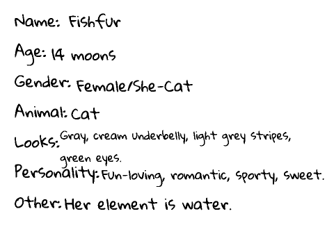 Elemental Animals RPG Bio For Fishfur. 