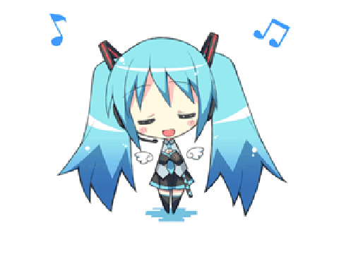 Hatsune Miku gif picture (2)