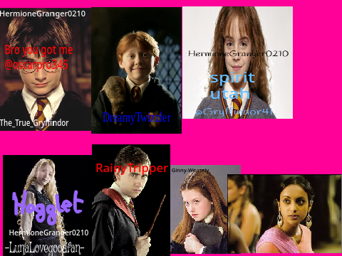 Sign on your favorite HP character