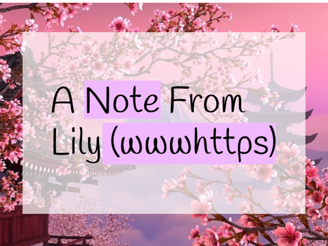 A Note From Lily