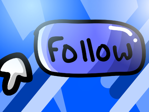 Follow Button Art