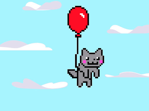 cat can fly