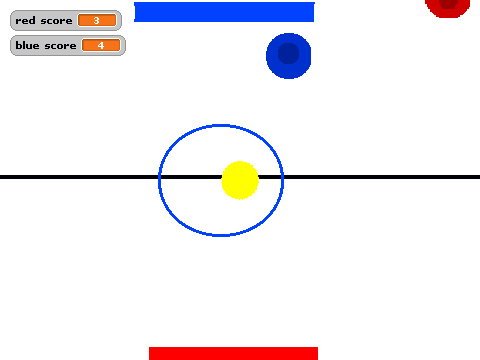 air hockey