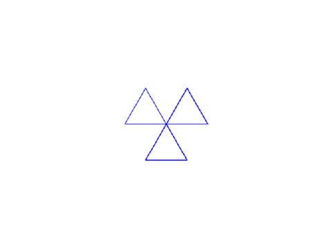 three triangles