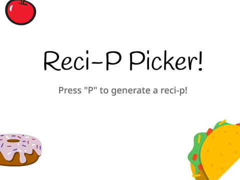 Reci-P Picker!