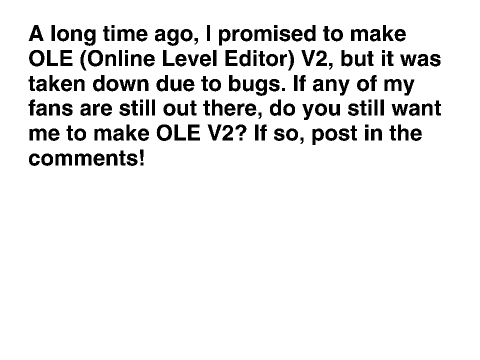 A promise to be kept
