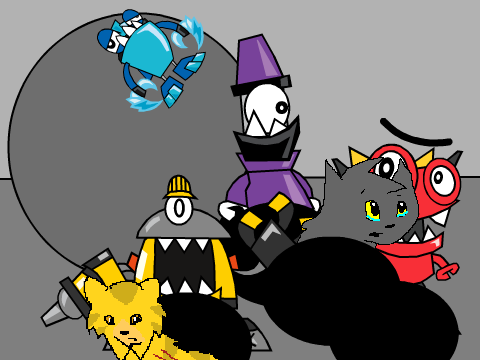 thunder clan  run from the Cragsters Max!