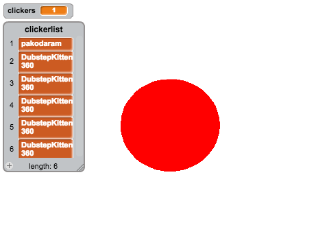Click the Red Button