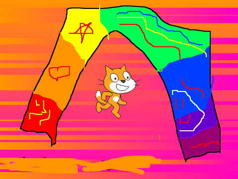 rainbow drawing contest remix