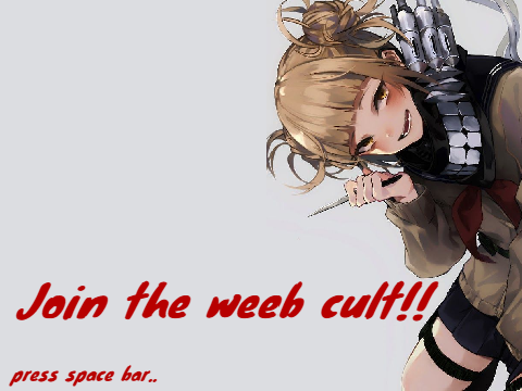 Join the Weeb Cult