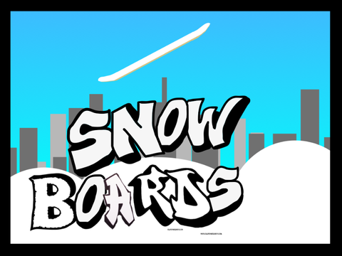 (Update v0.2) Snowboards - A Snowboarding Simulator #snowboard #fun #all