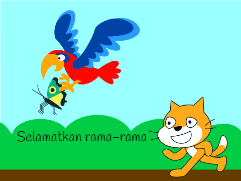 Selamatkan rama-rama || School Project