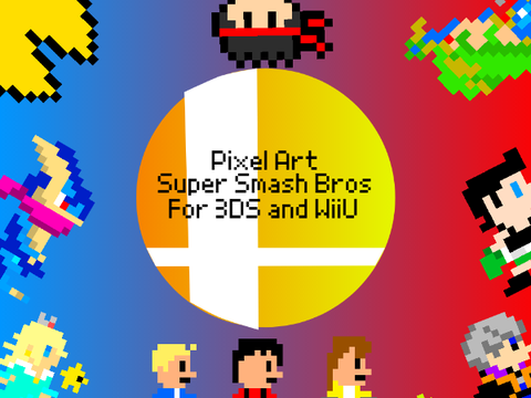 Pixel Art: Super Smash Bros for the 3DS/Wii U