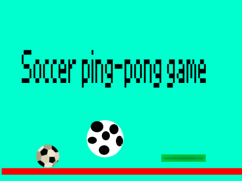 Ping pong soccer