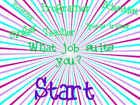 What job suits you?
