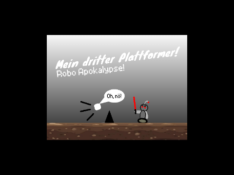 Mein dritter Plattformer: Robo Apokalypse #Platformer! #Games