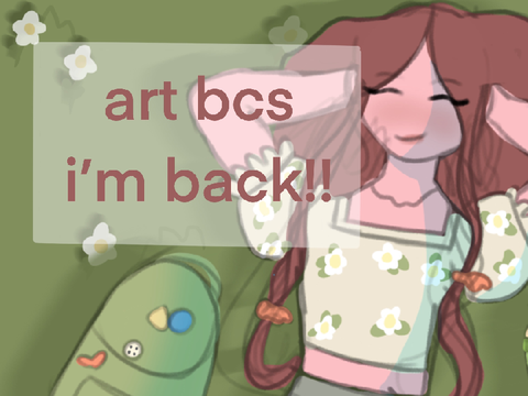 ☆ art bcs i’m back!! :D