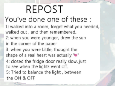 Repost if you’ve done these ( remix ) remix remix