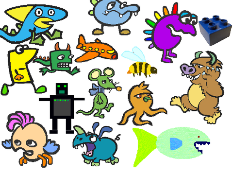 Really Old Scratch Characters that I saved