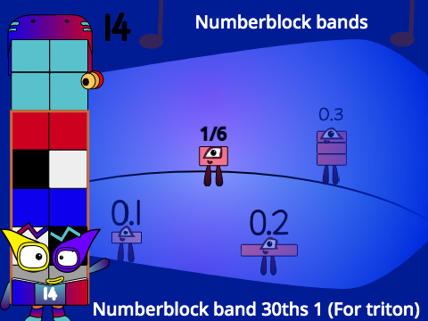 Numberblock band 30ths 1 (For triton)