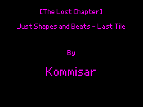 Just Shapes and Beats [TLC] - Last Tile (海底撈月)